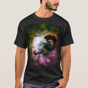 Camiseta Aries - Símbolo de Astrologia Zodiac Ram