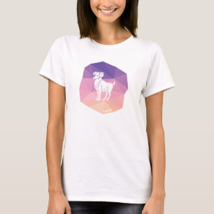 Camiseta Aries zodiano - sinal rosa