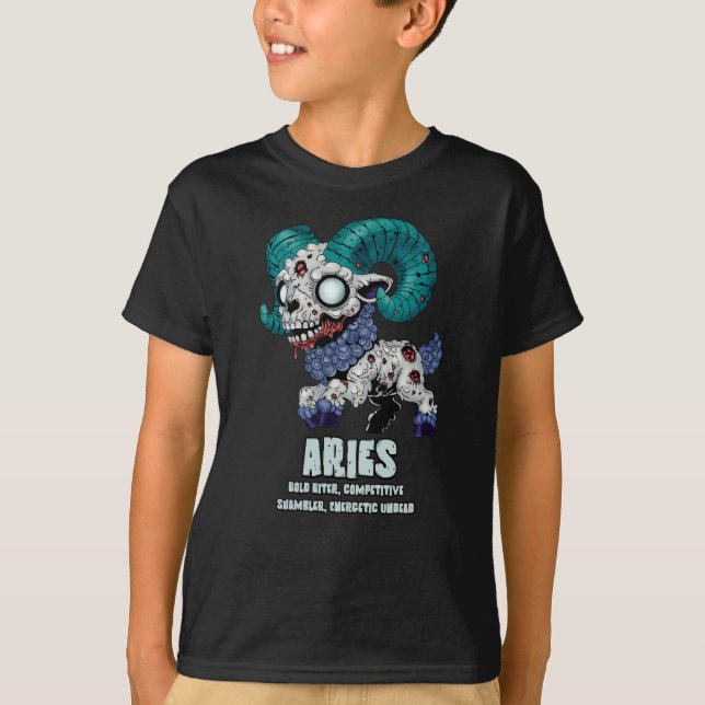 Camiseta Aries Zombie (Frente)