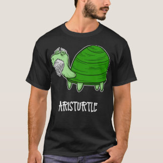 Camiseta Aristurtle Aristóteles como Turtle Pun