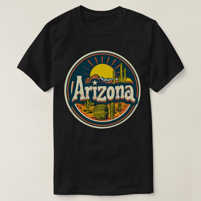 Camiseta Arizona (Frente do Design)