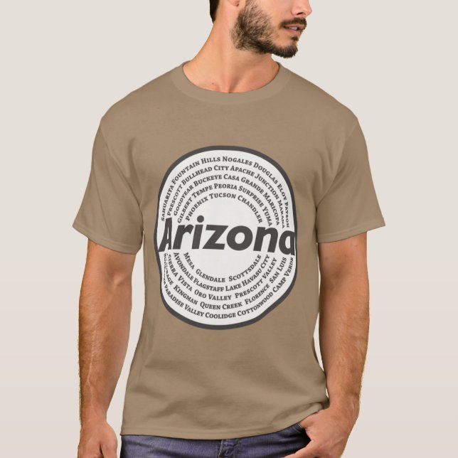 Camiseta Arizona 16 (Frente)