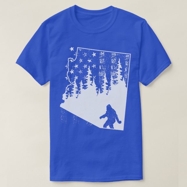 Camiseta Arizona American Flag (Frente do Design)