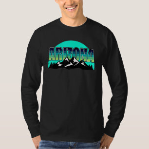 Camiseta Arizona americana Sun Moon Mountain Nature Hi
