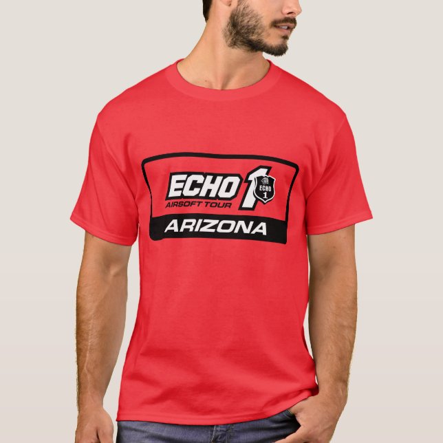 Camiseta Arizona da excursão de Echo1USA Echo1 Airsoft (Frente)