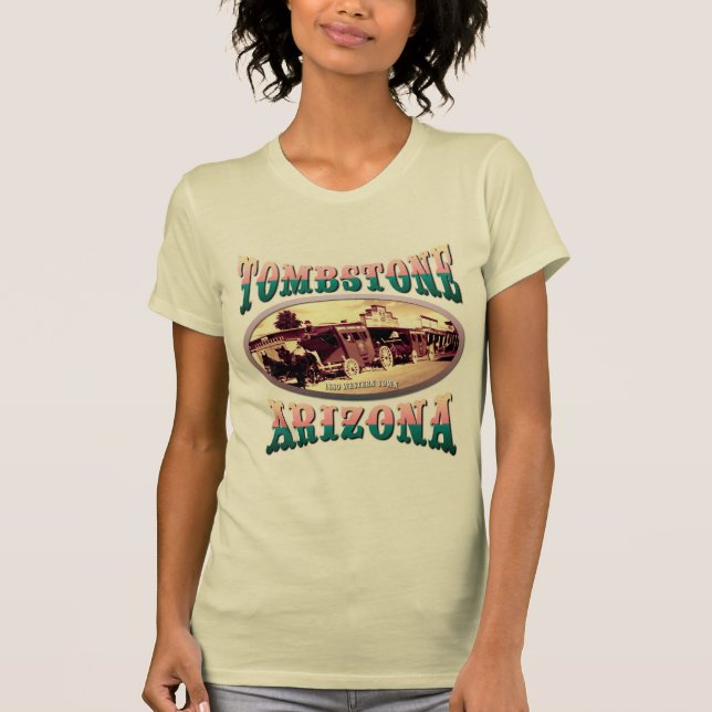 Camiseta Arizona da lápide (Frente)