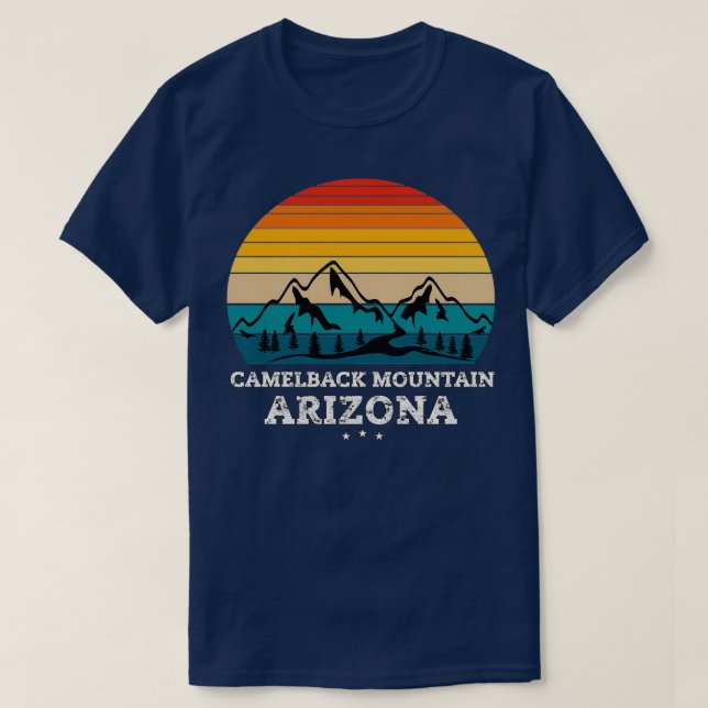 CAMISETA ARIZONA DE MONTANHA CAMELBACK (Frente do Design)