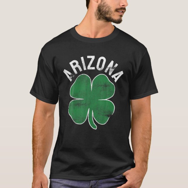 Camiseta Arizona de Rua para presentes. Dia de Patrick Sham (Frente)