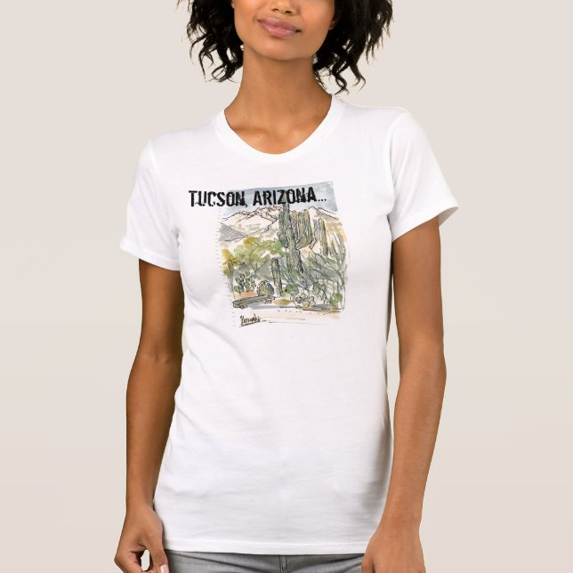 Camiseta Arizona de Tucson (Frente)