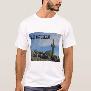 Camiseta Arizona Desert Landscape Saguaro Cactus Foto