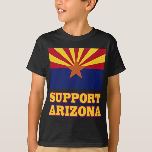 Camiseta Arizona do apoio (Frente)