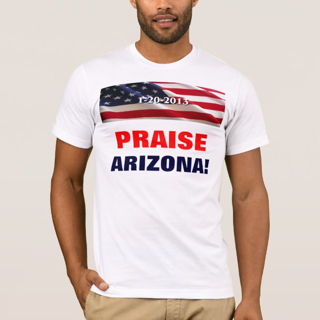 CAMISETA ARIZONA DO ELOGIO! (Frente)