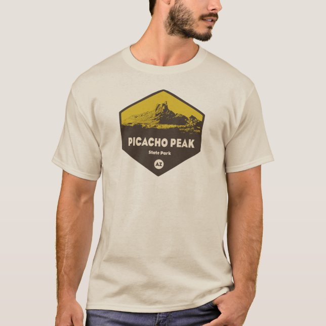 Camiseta Arizona do Parque Estadual Picacho Pico (Frente)