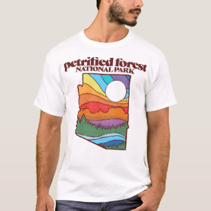 Camiseta Arizona do Parque Nacional da Floresta Petrificada