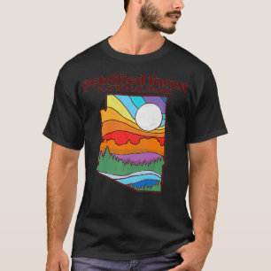 Camiseta Arizona do Parque Nacional da Floresta Petrificada