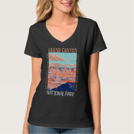 Camiseta Arizona do Parque Nacional do Grand Canyon, em des