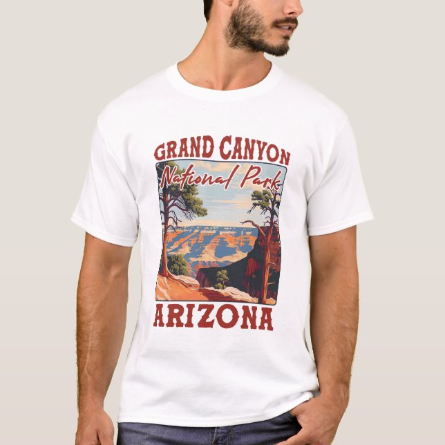 Camiseta Arizona do Parque Nacional Grand Canyon (Frente)
