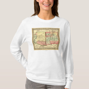 Camiseta Arizona e mapa novo de MexicoPanoramic