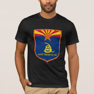 Camiseta Arizona e protetor da bandeira de Gadsden