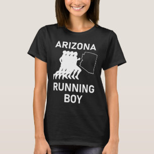 Camiseta Arizona em Execução para Maratona também Sprint a