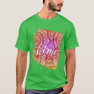 Camiseta Arizona ESTADO Nativo Super Tamanho