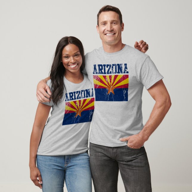 Camiseta Arizona Estado Sinalizador T-Shirt (Distante) (Unissex)
