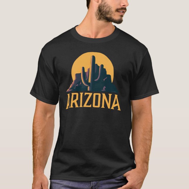 Camiseta Arizona Estados Unidos da América (Frente)