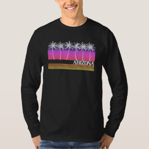 Camiseta Arizona Estilo Retroativo Árvore de Palma da Vinta