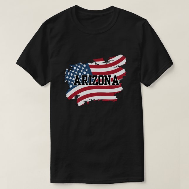 CAMISETA ARIZONA EUA (Frente do Design)