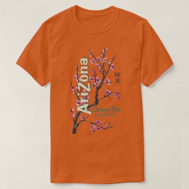 Camiseta Arizona Ginseng e Honey (Frente do Design)