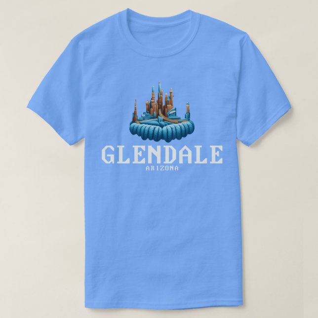 Camiseta Arizona Glendale (Frente do Design)