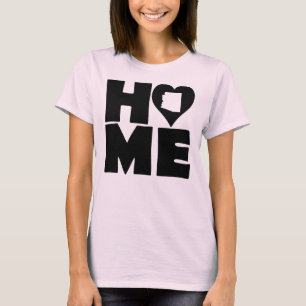 Camiseta Arizona Home Heart State Tees