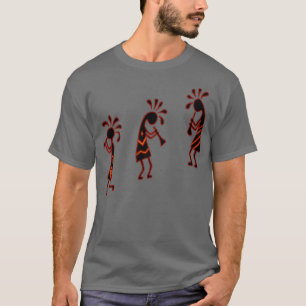 Camiseta Arizona Kokopelli Tribal Flutuantes