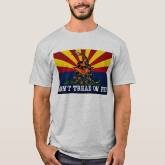 Camiseta Arizona: Não pise em mim (limpo)