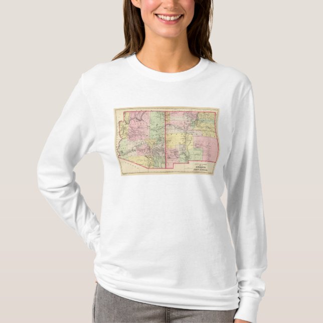 Camiseta Arizona, New mexico (Frente)
