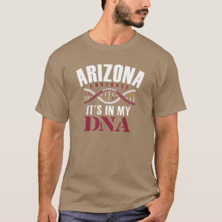 Camiseta Arizona Orgulhosa Vira-A No Meu DNA