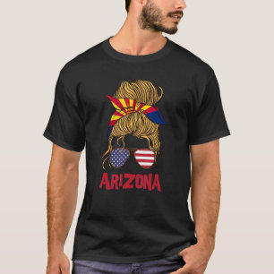 Camiseta Arizona Para As Raparigas Arizonas Sinalizador De 