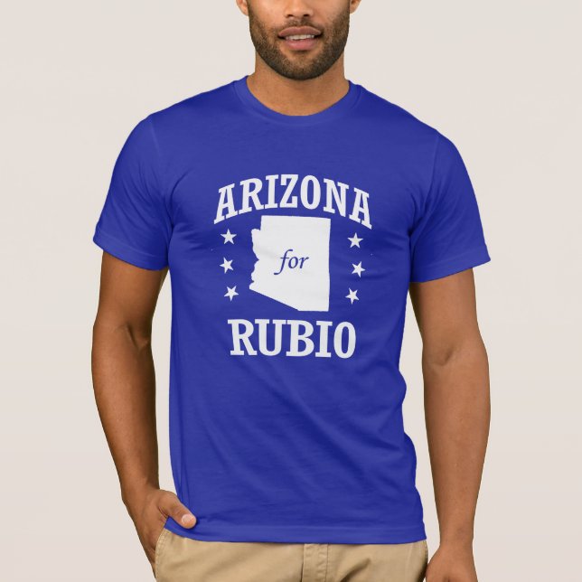 CAMISETA ARIZONA PARA RUBIO (Frente)