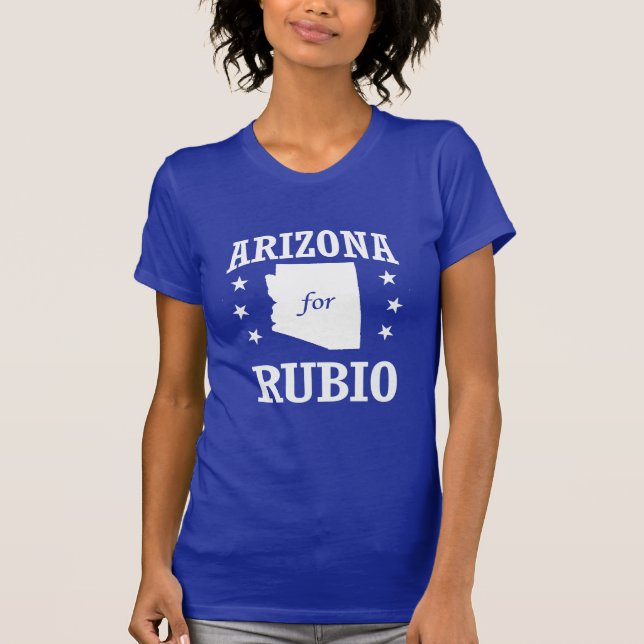 CAMISETA ARIZONA PARA RUBIO (Frente)