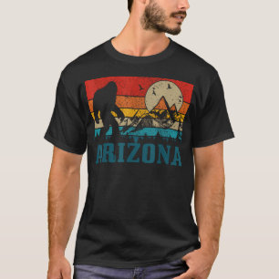 Camiseta Arizona Pé Grande Montanhas Vintage Caminhada