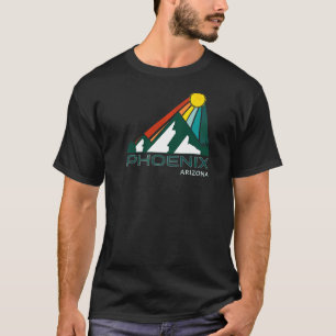 Camiseta Arizona Phoenix 70s Vintage Retro Sunset Grand Can