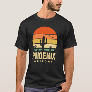 Camiseta Arizona Phoenix AZ Cactus Desert Mountain Hike R