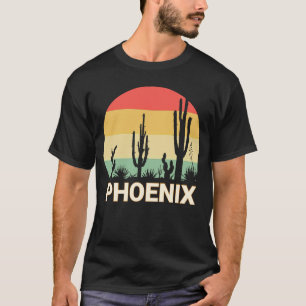 Camiseta Arizona Phoenix Desert Cactus Retro Home