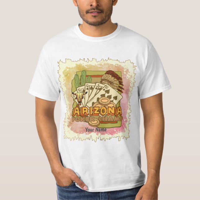 Camiseta Arizona Poker (Frente)