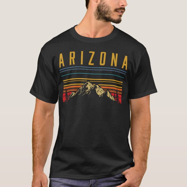 Camiseta Arizona Retro Vintage (Frente)