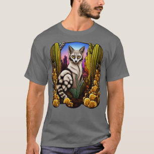 Camiseta Arizona Ring Alcance De Gato Perfurado Por Cactos