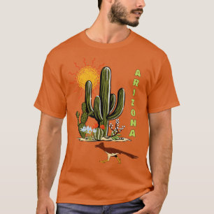 Camiseta Arizona Roadrunner Desert Cactus TSirt