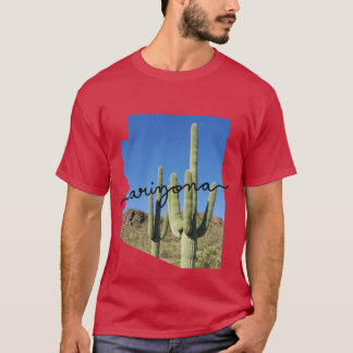 Camiseta Arizona Saguaros Superdimensionado