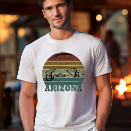 Camiseta Arizona Sedona vintage sunset retro az