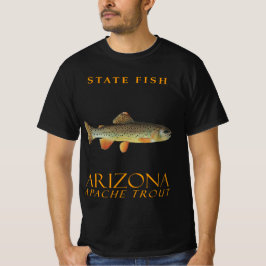 Camiseta Arizona Território Peixe A Truta Apache